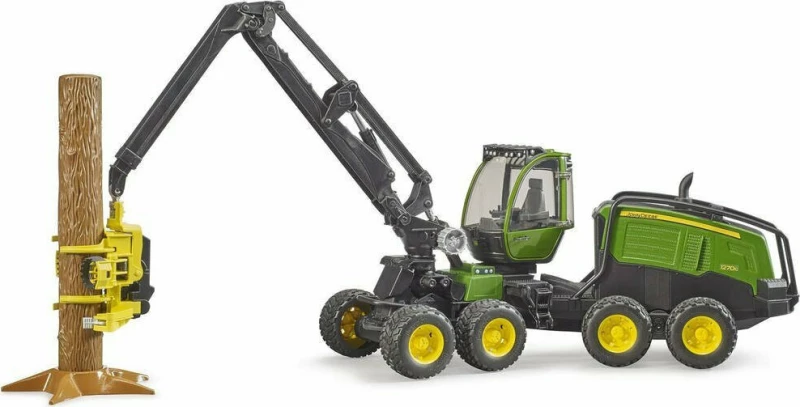 Bruder Δασοκομικό John Deere 1270G με κορμό δέντρου