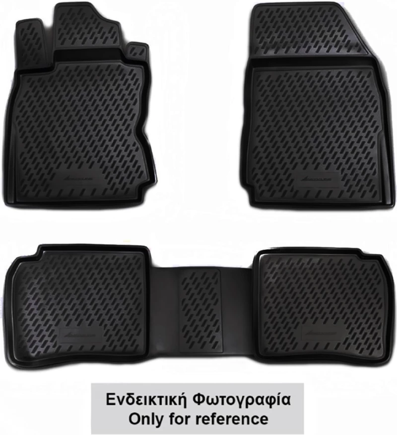 Novline Σετ Πατάκια 4τμχ από Λάστιχο Audi A4