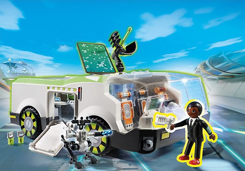 Playmobils Super 4 O Πράκτορας Dna Και Το Techno-Chameleon 6692