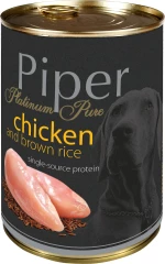 Dolina Noteci Piper Platinum Pure Κοτόπουλο / Καστανό Ρύζι 400gr