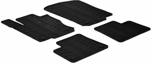 Gledring Gled MB0328 Σετ Πατάκια 4τμχ από Λάστιχο για Mercedes Benz GLE