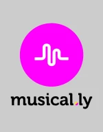 musical.ly hoodie - BLACK