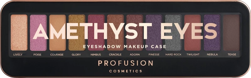 Profusion Cosmetics Eyeshadow Case Amethyst
