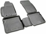 Element Σετ Πατάκια Σκαφάκια 4τμχ από Λάστιχο για Mitsubishi Outlander 2003-2006