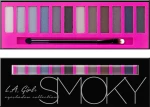 L.A. Girl Beauty Brick Eyeshadow Palette GES332 Smoky