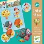 Djeco Λόττο: Οι 4 Εποχές (4 κάρτες+16 κομμάτια)