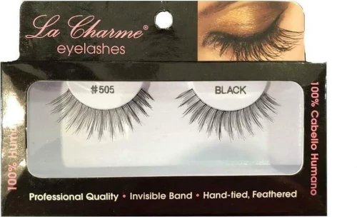 La Charme Eyelashes 505 Black