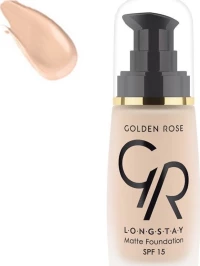 Golden Rose Longstay Matte Foundation 01 SPF15 32ml