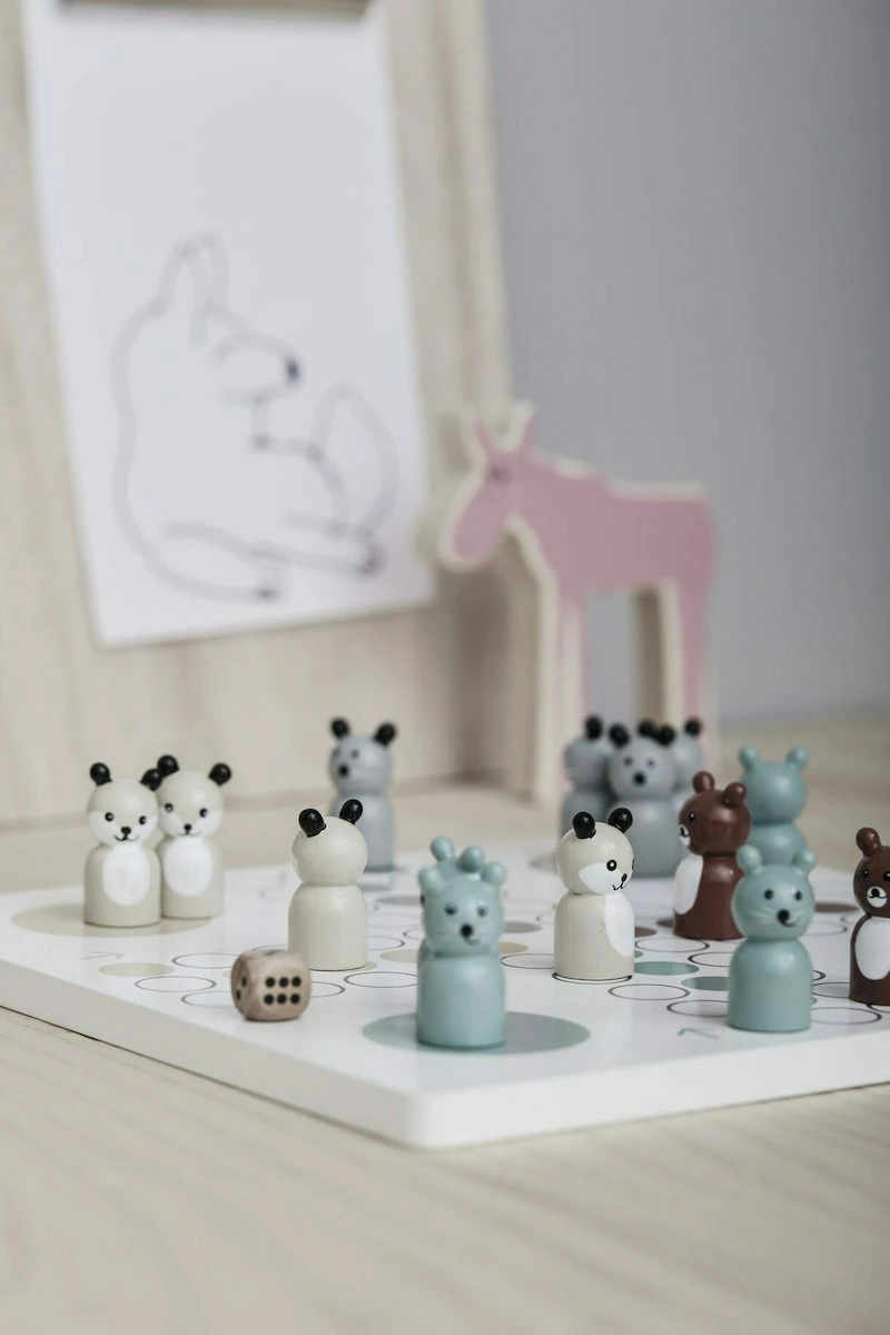 Kids Concept Ξύλινο Επιτραπέζιο Γκρινιάρης Edvin