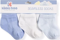 Kikka Boo Κάλτσες 3 τμχ 2-3 ετών Solid Blue 31110010097