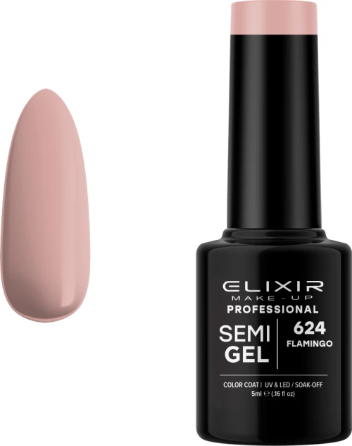 Elixir Semi Gel 624 Flamingo 5ml