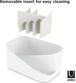 Organizer Καλλυντικών Και Αξεσουάρ Glam 1016977-910 White-Grey Umbra Ακρυλικό