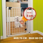Ferplast Dog Gate 70x79εκ. Λευκό