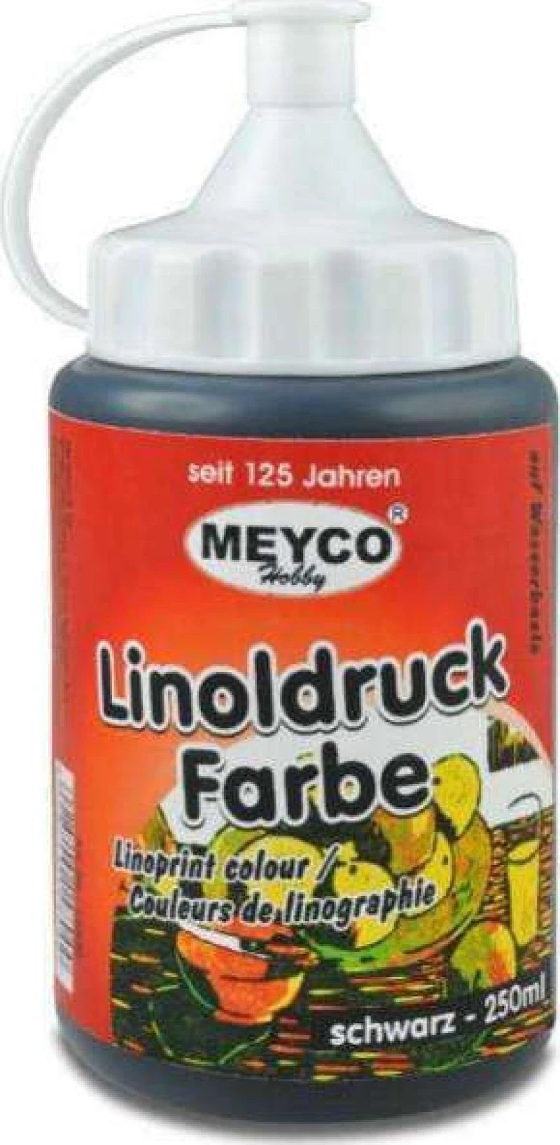 Meyco Μελάνι Τυπώματος Μαύρο 200ml