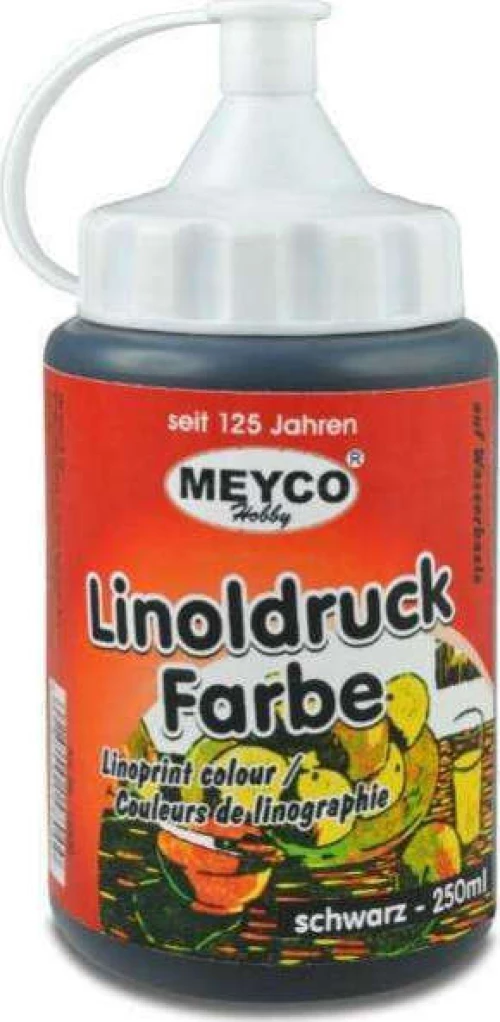 Meyco Μελάνι Τυπώματος Μαύρο 200ml