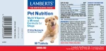 Lamberts Pet Nutrition High Potency Omega 3s for Cats & Dogs 120caps