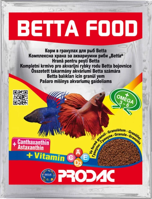 ΤΡΟΦΗ ΓΙΑ ΜΟΝΟΜΑΧΟΥΣ BETTA FOOD 12GR