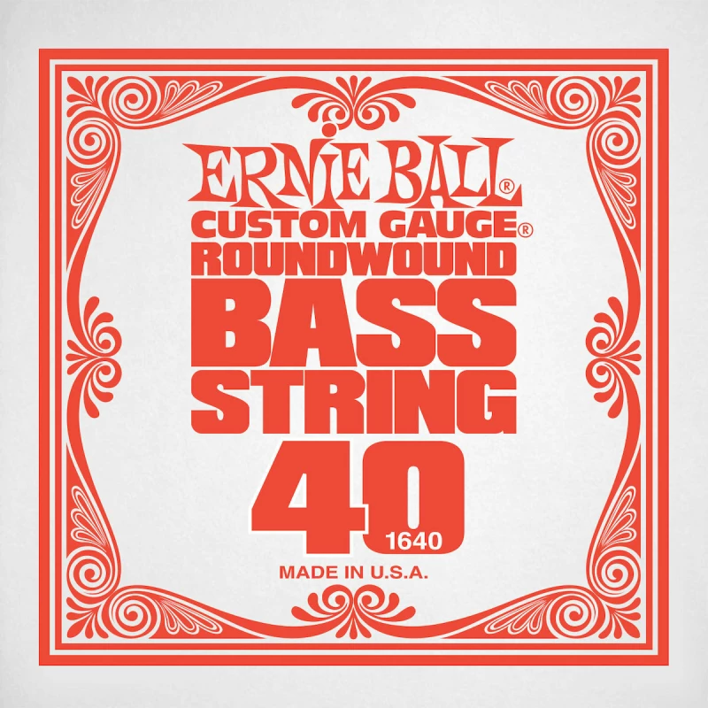 Ernie Ball Custom Gauge Electric Bass Nickel Wound .040