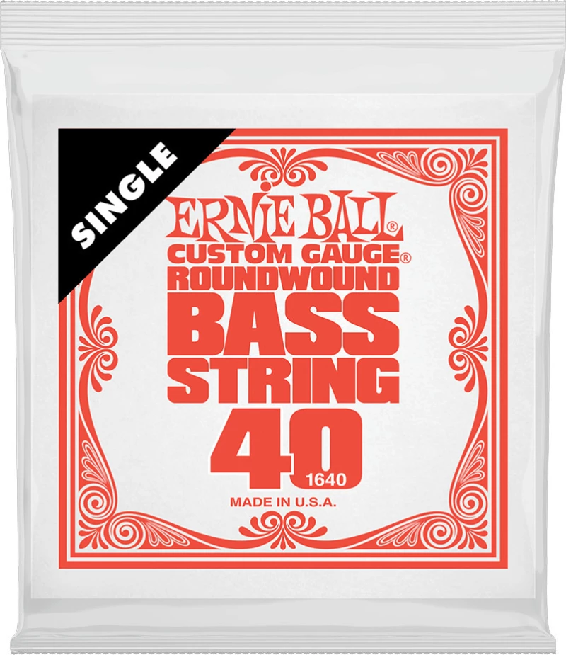 Ernie Ball Custom Gauge Electric Bass Nickel Wound .040