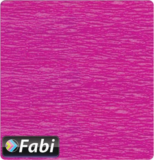 Fabi Χαρτί Γκοφρέ Φούξια 50x200cm