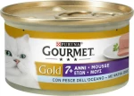 Purina Gourmet Gold Ψάρια 7+ 85gr
