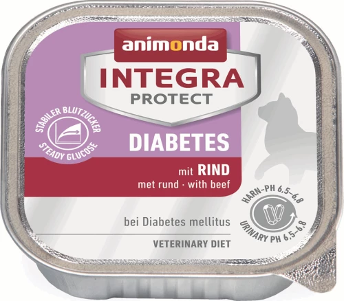 Animonda Integra Protect Diabetes Βοδινό 100gr