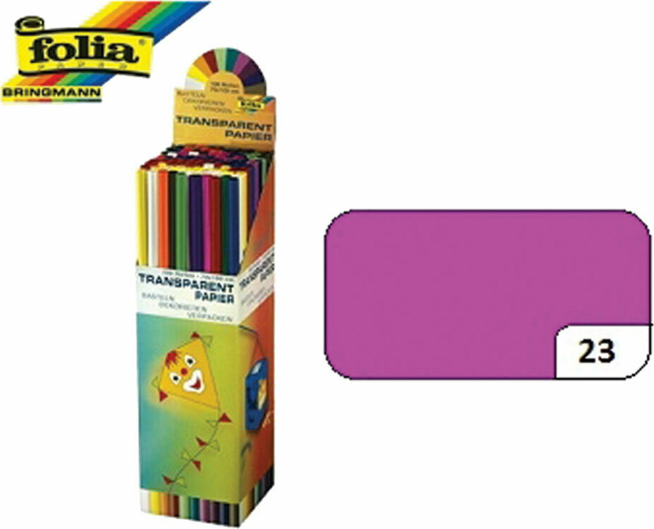 Folia 830.881 χαρτί χαρταετού 70x100 cm φούξια