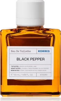 Korres Black Pepper Eau de Toilette 50ml