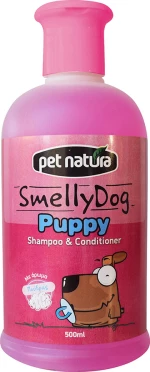 Pet Natura Smelly Dog Puppy Shampoo & Conditioner 500ml