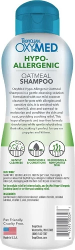 Oxymed Oatmeal Shampoo Hypo-Allergenic 592ml