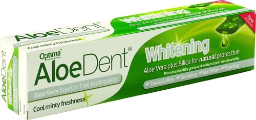 Optima Naturals Aloe Dent Whitening 100ml + Toothbrush