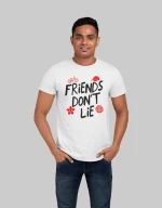Friends Don't Lie t-shirt - WHITE