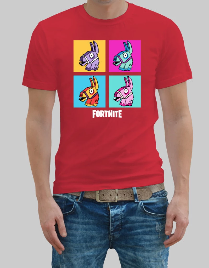 Fortnite llama t-shirt - WHITE