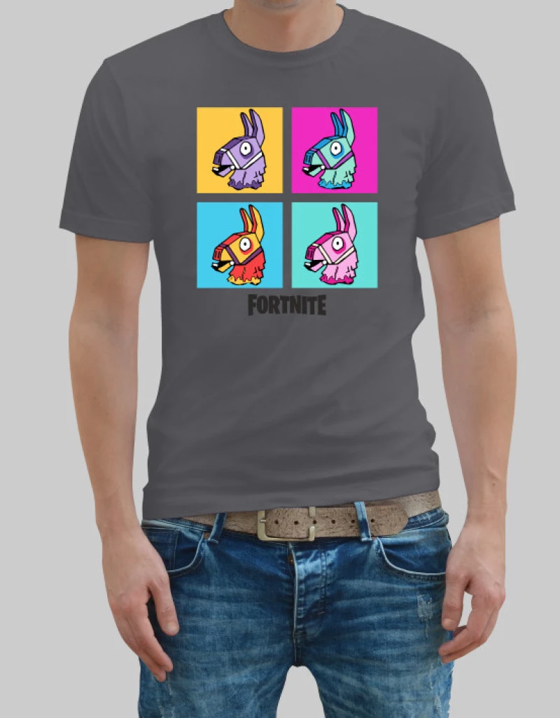 Fortnite llama t-shirt - WHITE