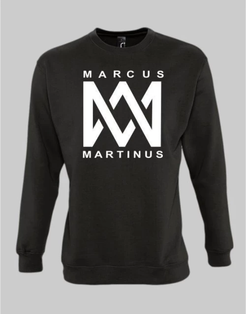 MARCUS & MARTINUS sweatshirt - BLACK