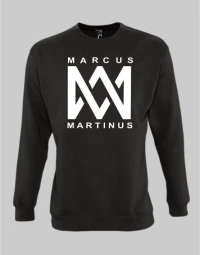 MARCUS & MARTINUS sweatshirt - BLACK