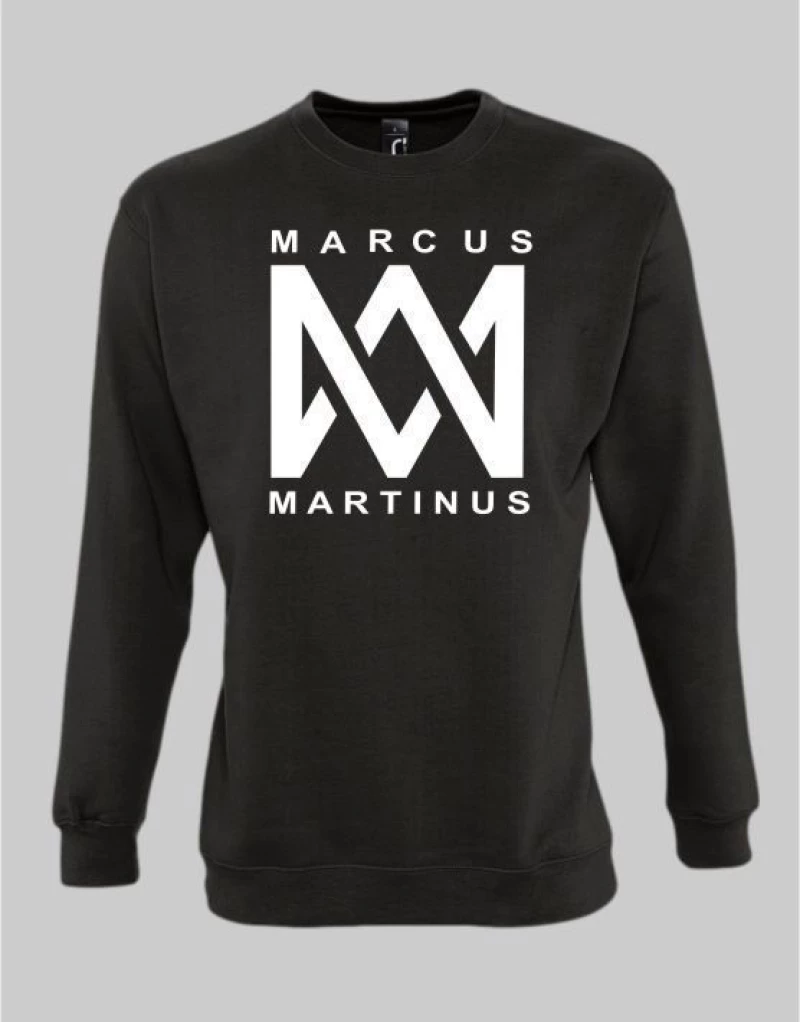 MARCUS & MARTINUS sweatshirt - BLACK