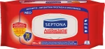 Septona Antibacterial Υγρά Μαντηλάκια 75% 60τμχ