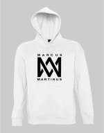 MARCUS & MARTINUS hoodie - WHITE