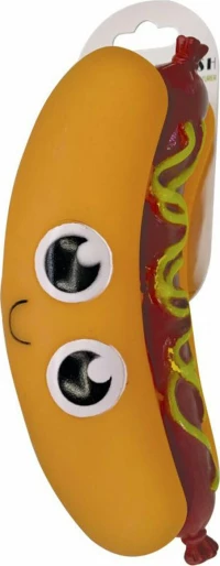Πλαστικό Παιχνίδι Σκύλου Hot Dog 14 εκ.