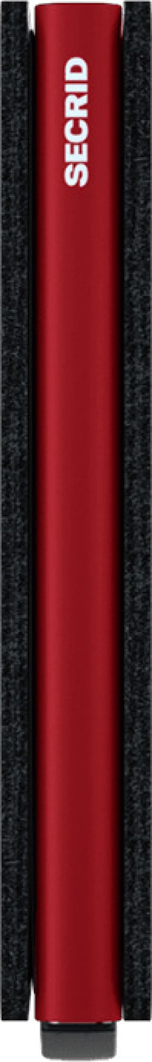 Secrid Slimwallet Matte Black & Red