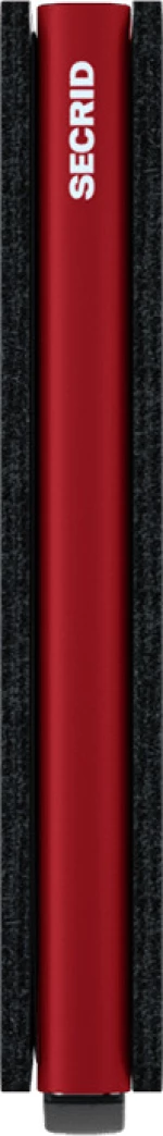 Secrid Slimwallet Matte Black & Red