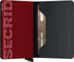 Secrid Slimwallet Matte Black & Red