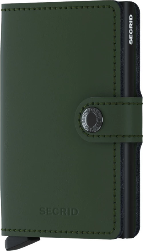 Secrid Miniwallet Matte Green-Black