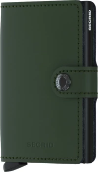 Secrid Miniwallet Matte Green-Black