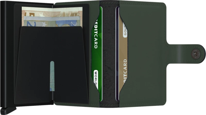 Secrid Miniwallet Matte Green-Black