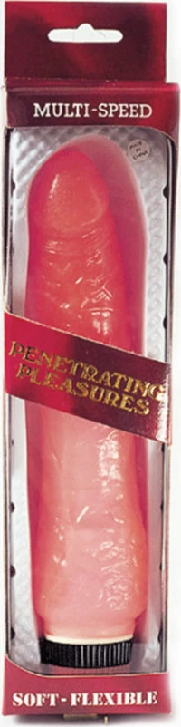 Seven Creations Jelly Vibrator 22cm Pink