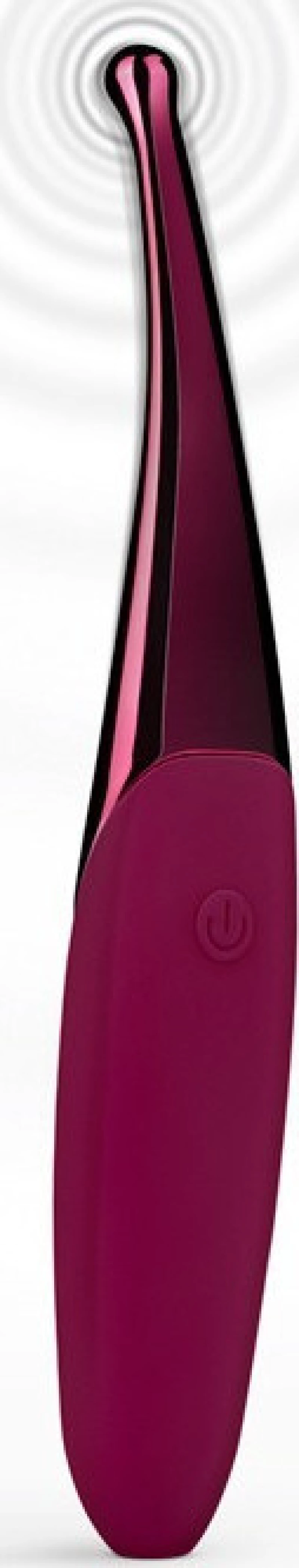 Senzi Fine Point Vibrator 14.7cm Deep Pink