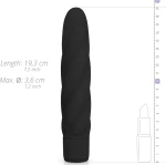 Easytoys Power Vibe Twisted 19cm Black
