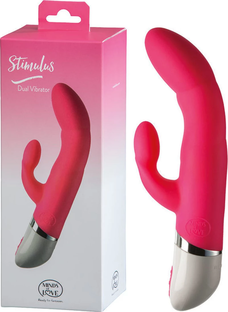 Minds of Love Stimulus Dual Vibrator Pink